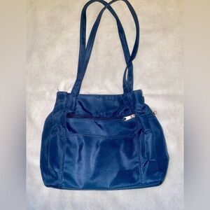 Elegant Blue Women's Shoulder Bag